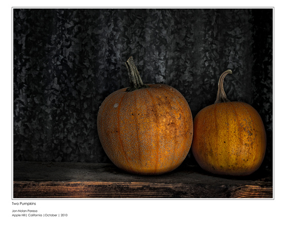 Two Pumpkins
